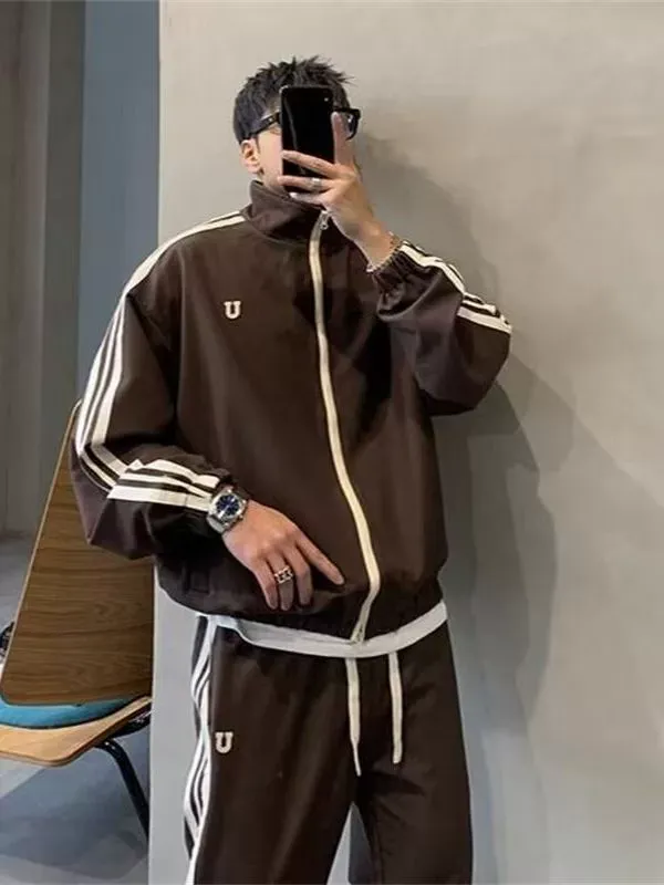 セットアップ トレンド カジュアル ジャケット 長ズボン