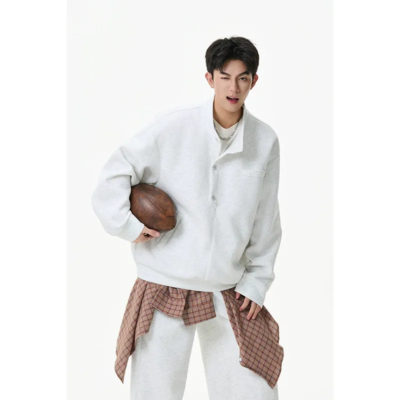 セットアップ カジュアル トレーナー+ルーズ ボトムス 二点セット