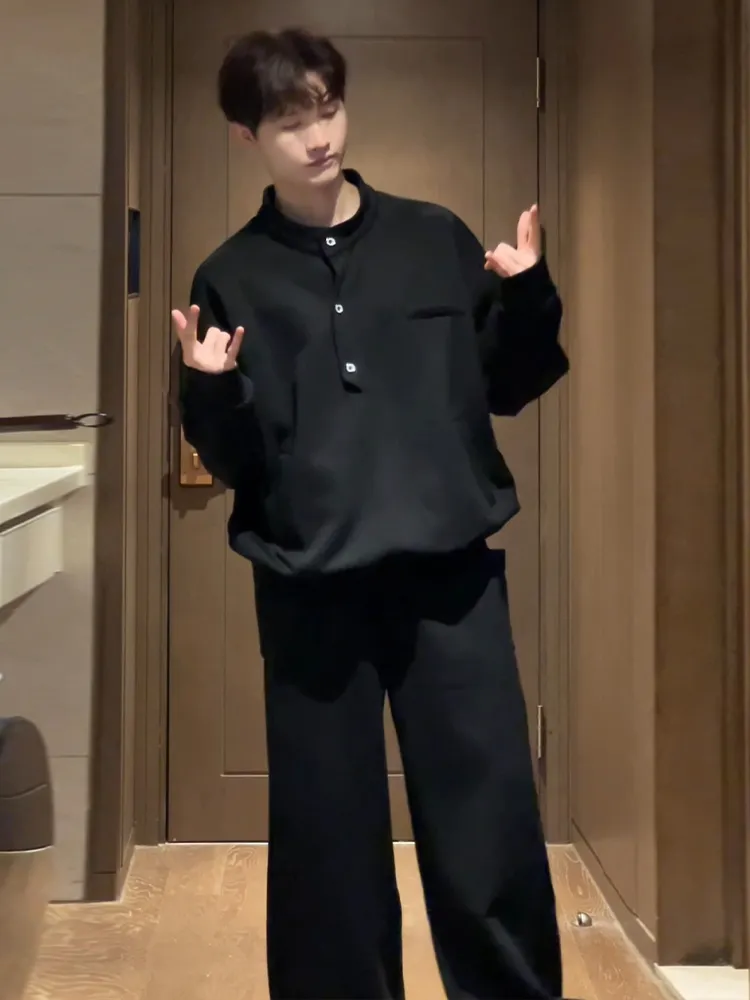 セットアップ レトロ カジュアル トレーナー+ボトムス 二点セット