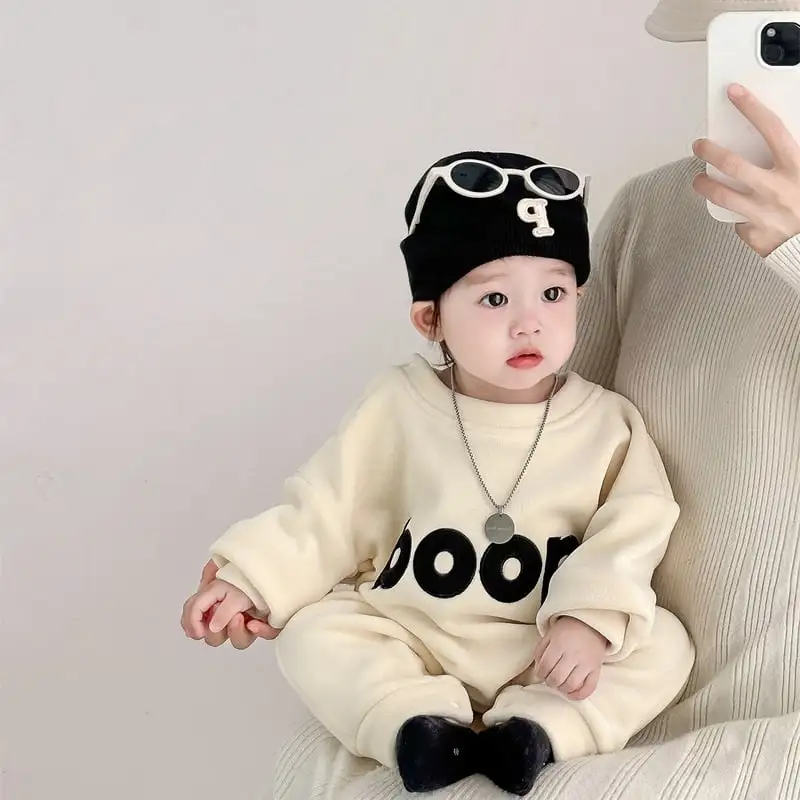 【66-100cm】暖かいgoodロンパース