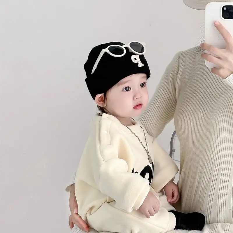 【66-100cm】暖かいgoodロンパース