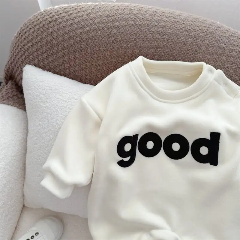 【66-100cm】暖かいgoodロンパース