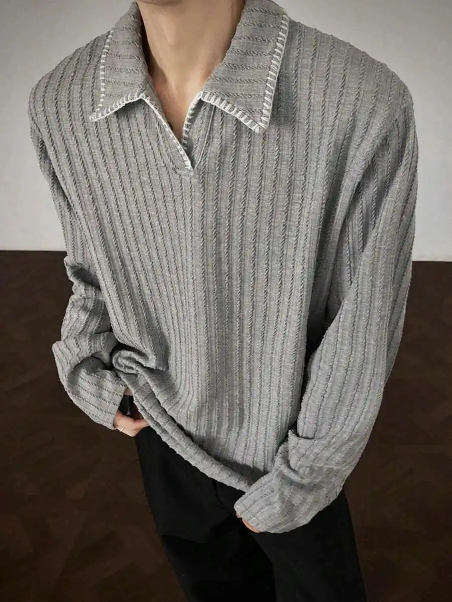 手縫い 長袖 Tシャツ  ポロシャツ