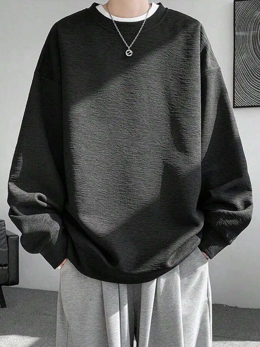 トレーナー 長袖 スウェット クルーネック