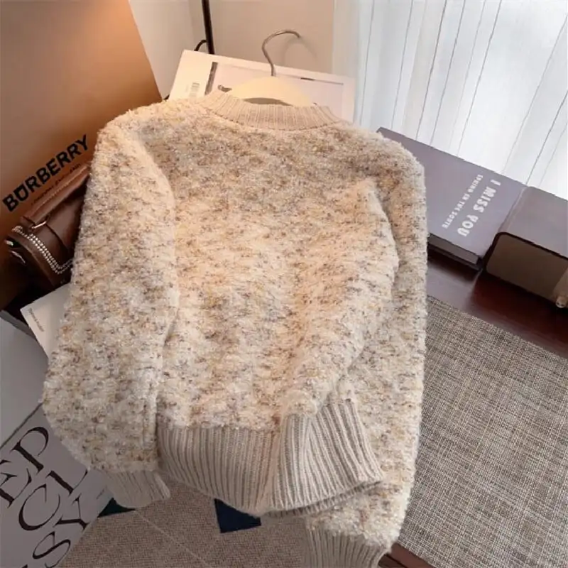 トップス セーター カーディガン 4色展開 カラフル 長袖