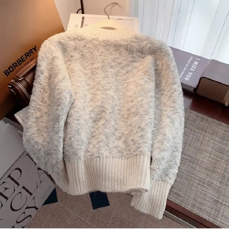 トップス セーター カーディガン 4色展開 カラフル 長袖