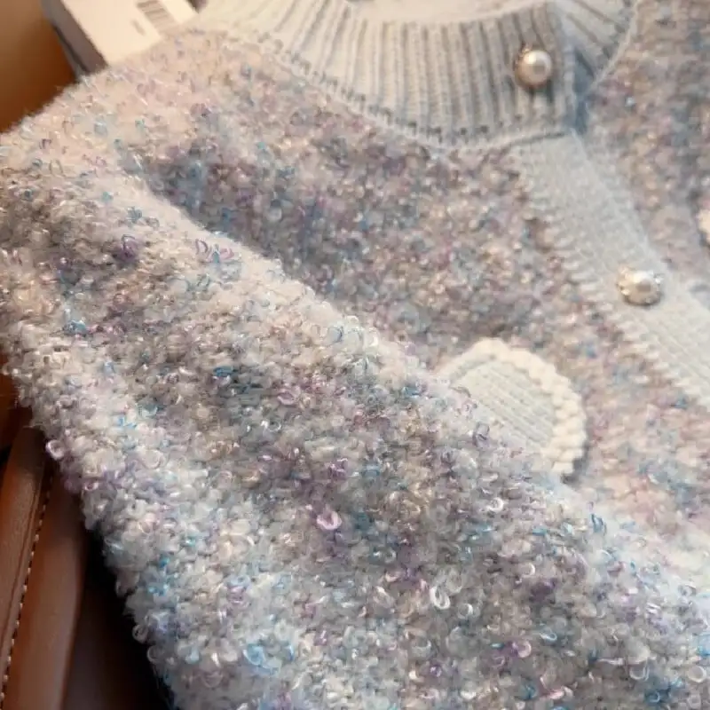 トップス セーター カーディガン 4色展開 カラフル 長袖