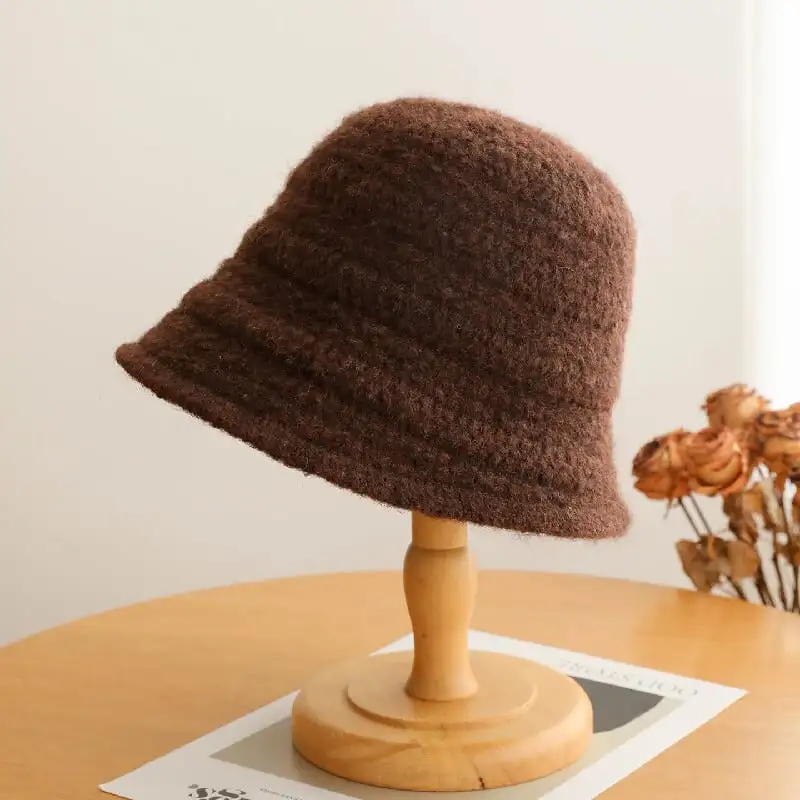 4colors 帽子 柔らかい バケットハット 軽量 レトロ ベージュ