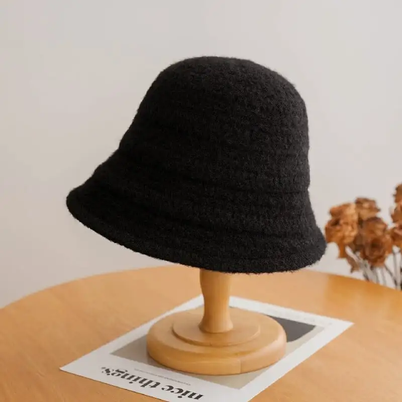 4colors 帽子 柔らかい バケットハット 軽量 レトロ ベージュ