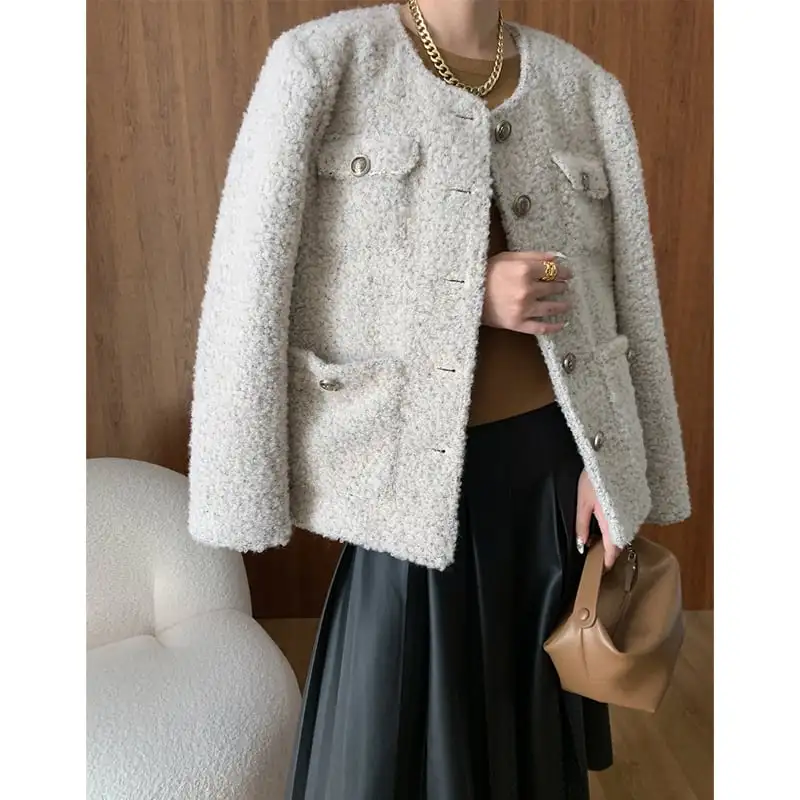 アウター ジャケット シングルブレスト 長袖 ファッション 流行兆し