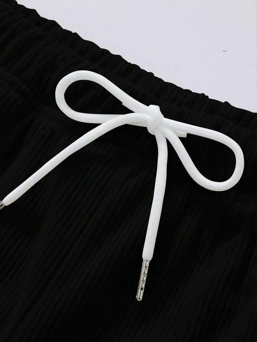 コーデュロイ ジップスリット ワイドレッグパンツ 無地 カジュアル スポーティー ロングパンツ