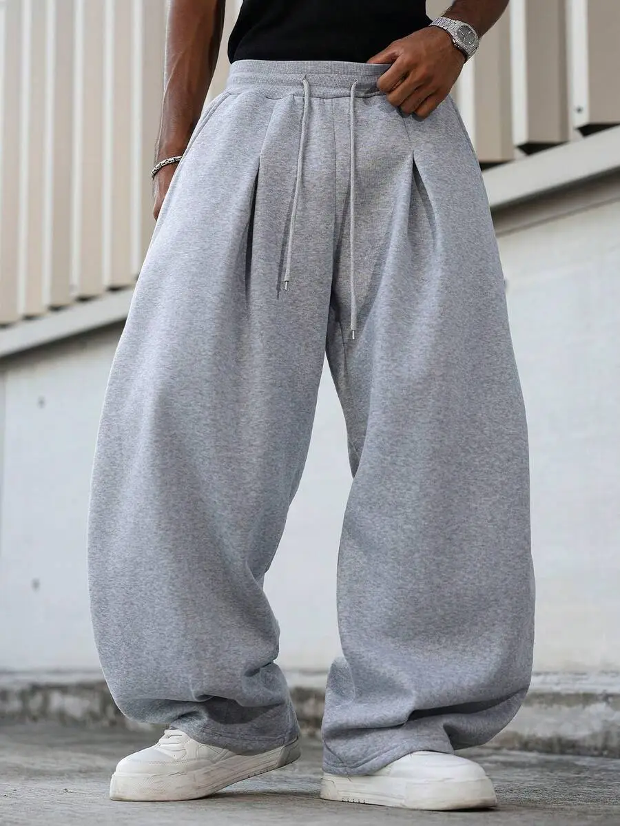 メンズ 無地 カジュアル スウェットパンツ