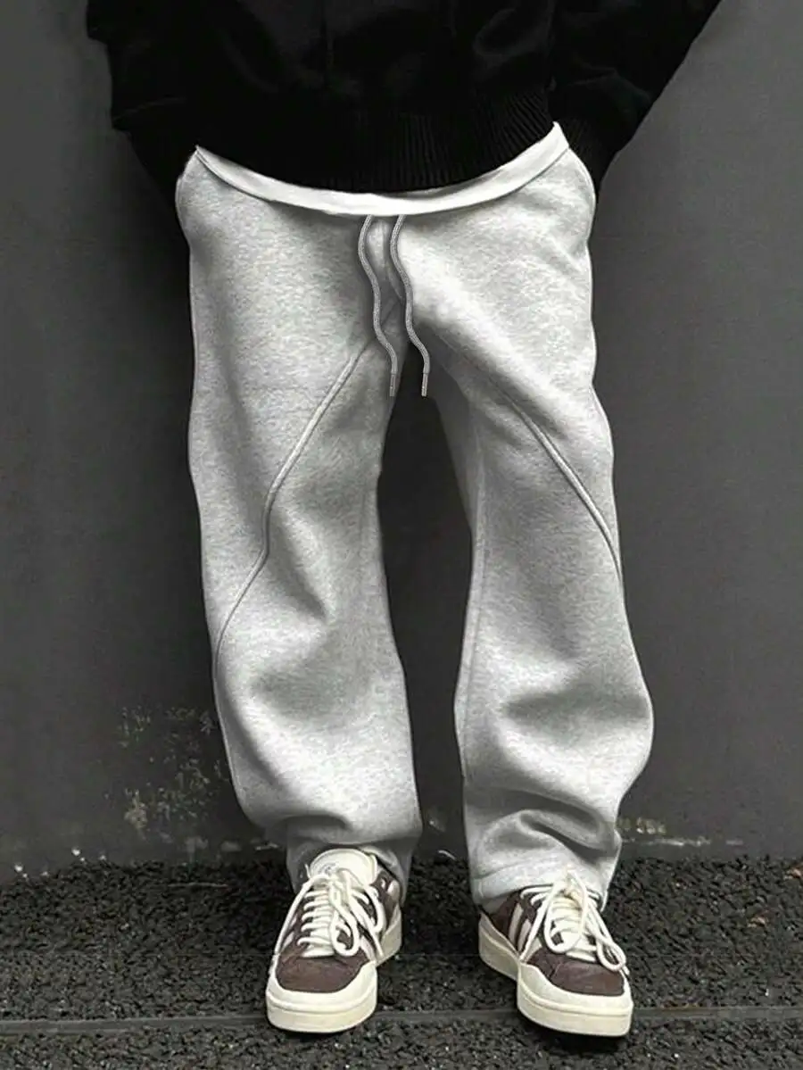 スウェットパンツ カジュアル ストレートレッグ スウェットパンツ