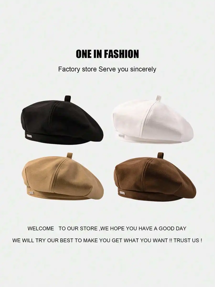 スタイリッシュ ベレー帽 ファッショナブル