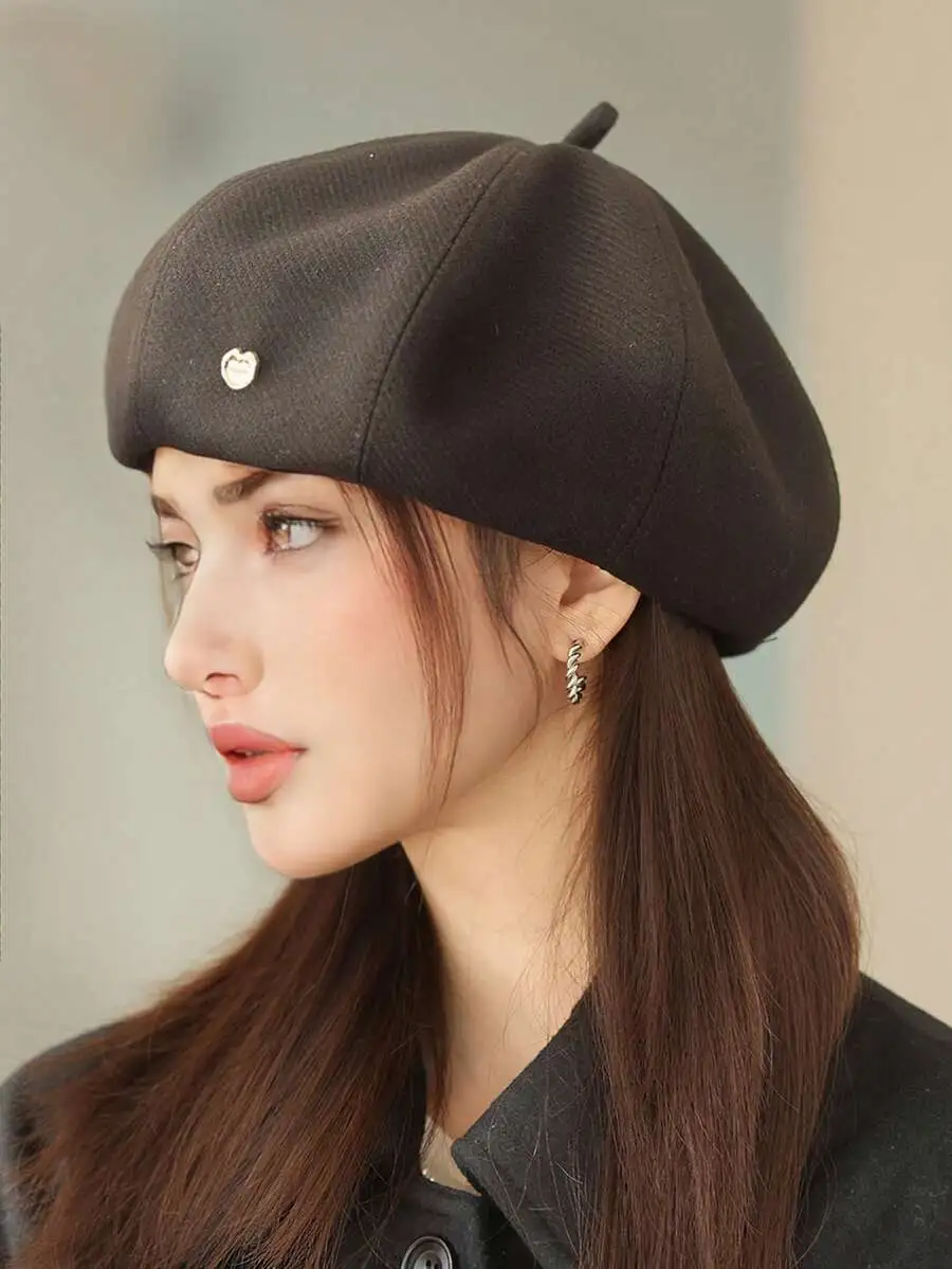 無地 ベレー帽 カジュアル 軽量 快適