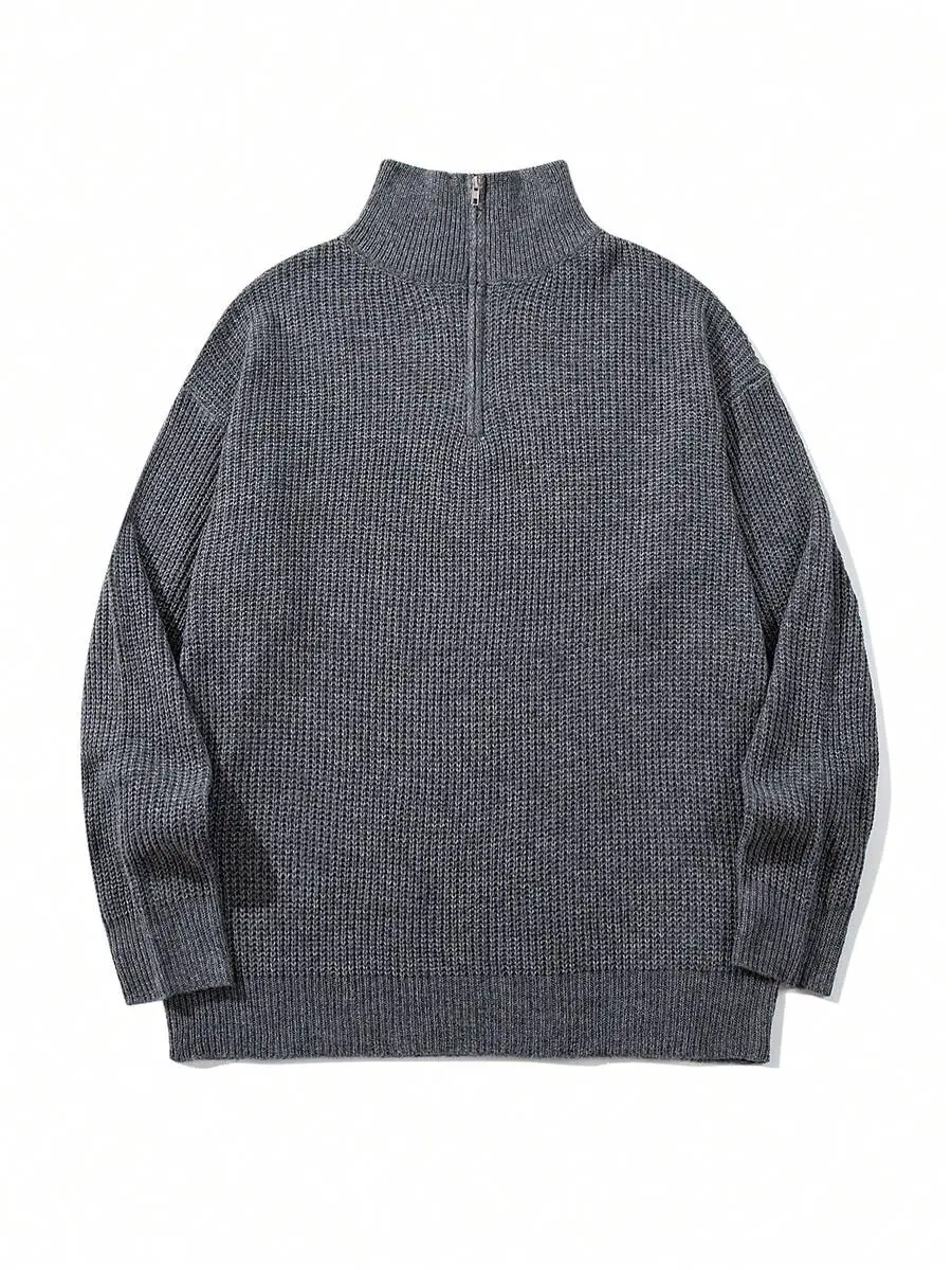 ニットカジュアル ルーズ プルオーバーセーター シンプル 通勤 カジュアル 長袖 ニットウェア