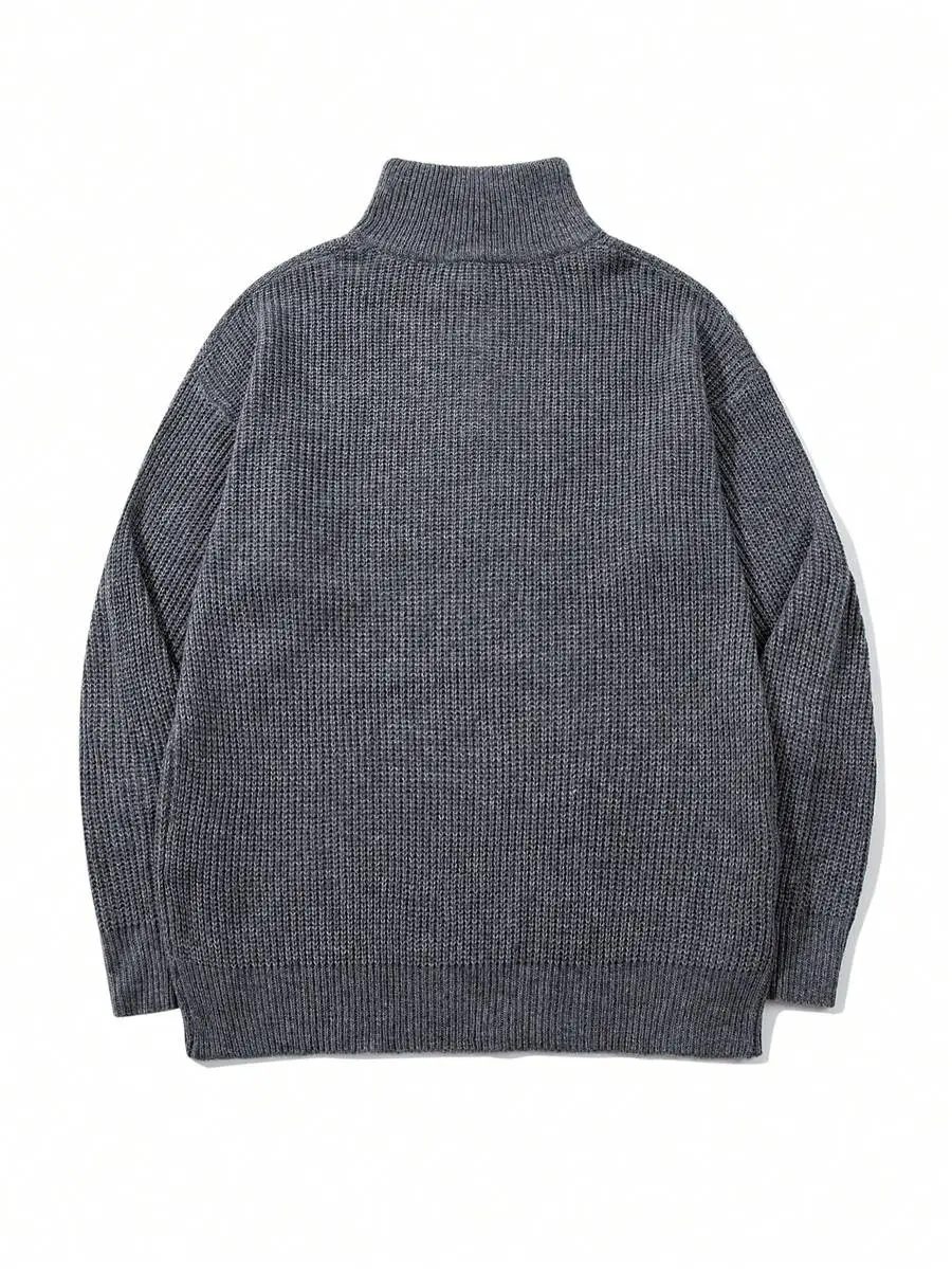 ニットカジュアル ルーズ プルオーバーセーター シンプル 通勤 カジュアル 長袖 ニットウェア