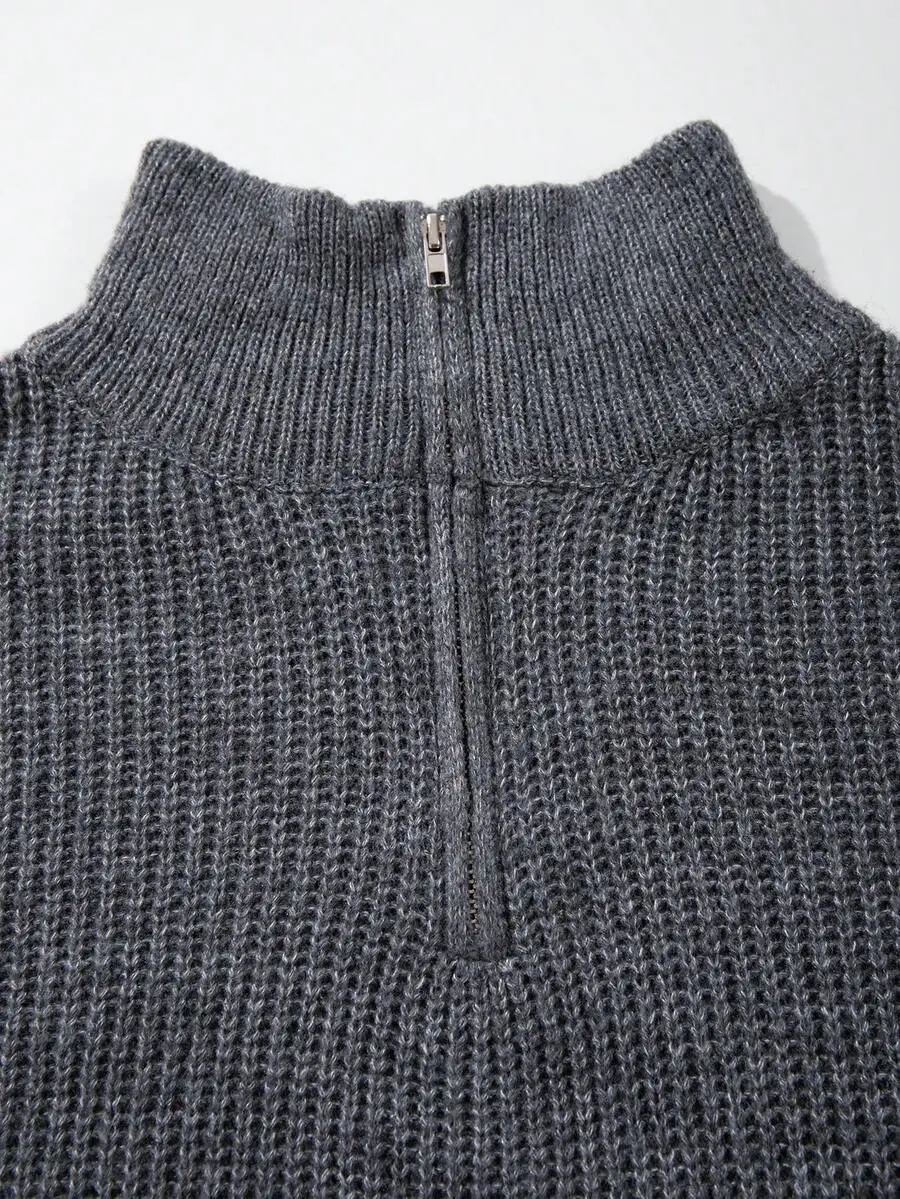 ニットカジュアル ルーズ プルオーバーセーター シンプル 通勤 カジュアル 長袖 ニットウェア