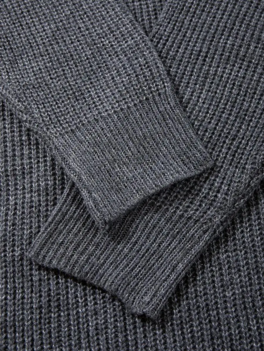 ニットカジュアル ルーズ プルオーバーセーター シンプル 通勤 カジュアル 長袖 ニットウェア