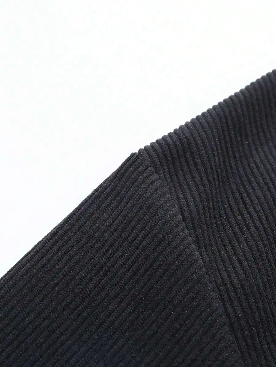 長袖 ポロシャツ カジュアル ルーズ フィット 無地 プルオーバー トップス