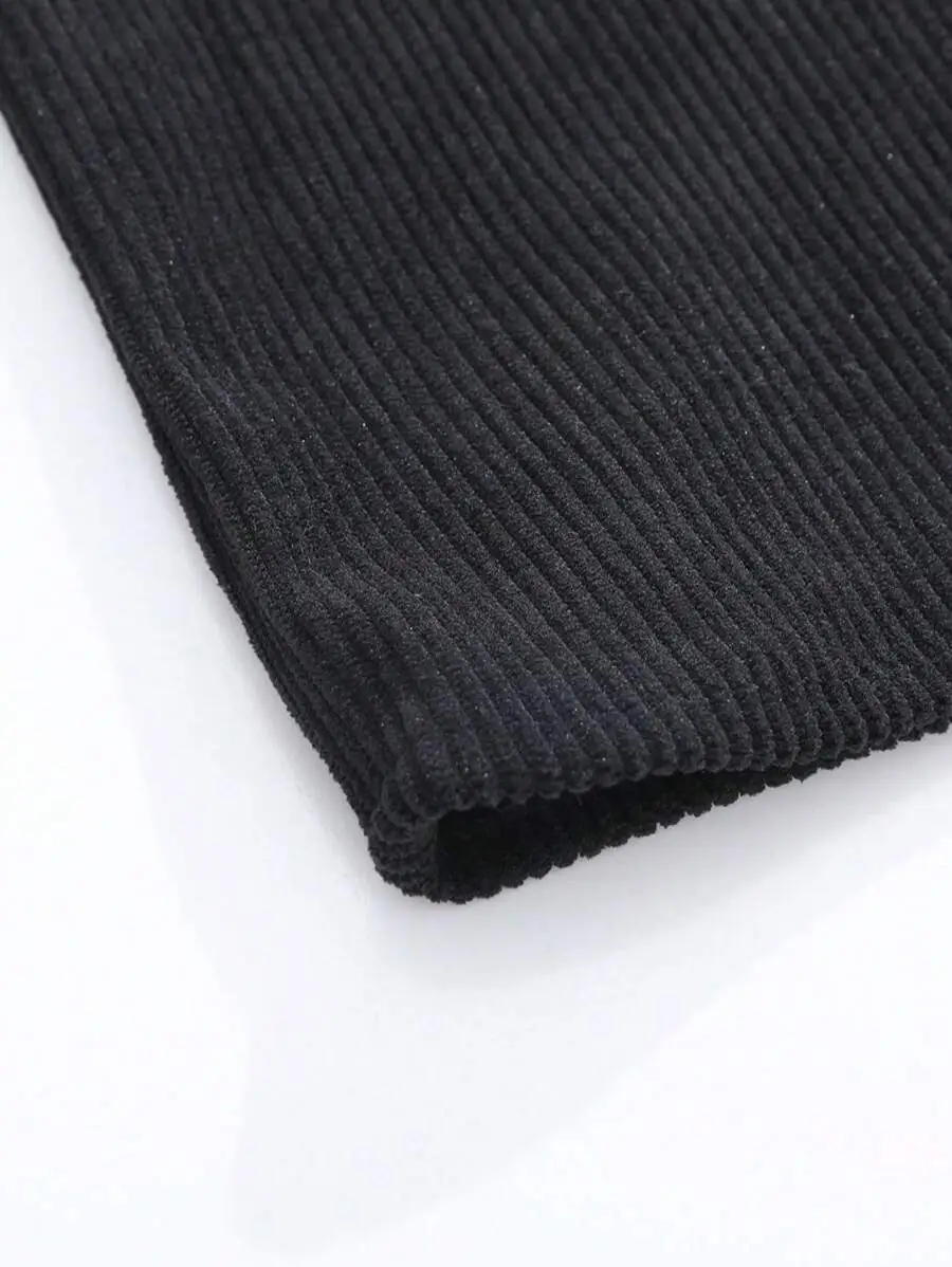 長袖 ポロシャツ カジュアル ルーズ フィット 無地 プルオーバー トップス