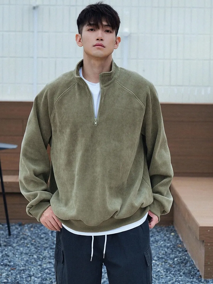 長袖 シンプル カジュアル トップス デイリーウェア