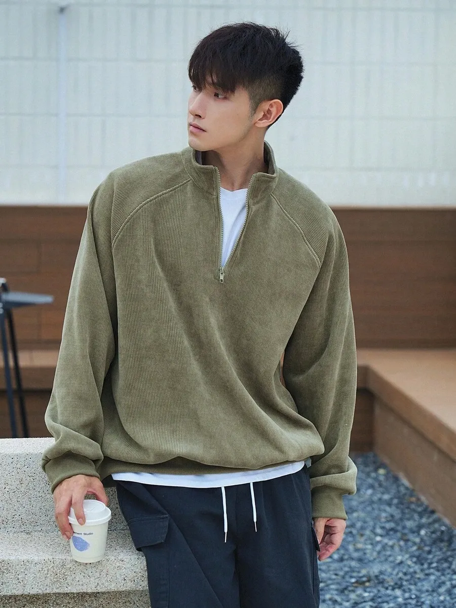 長袖 シンプル カジュアル トップス デイリーウェア