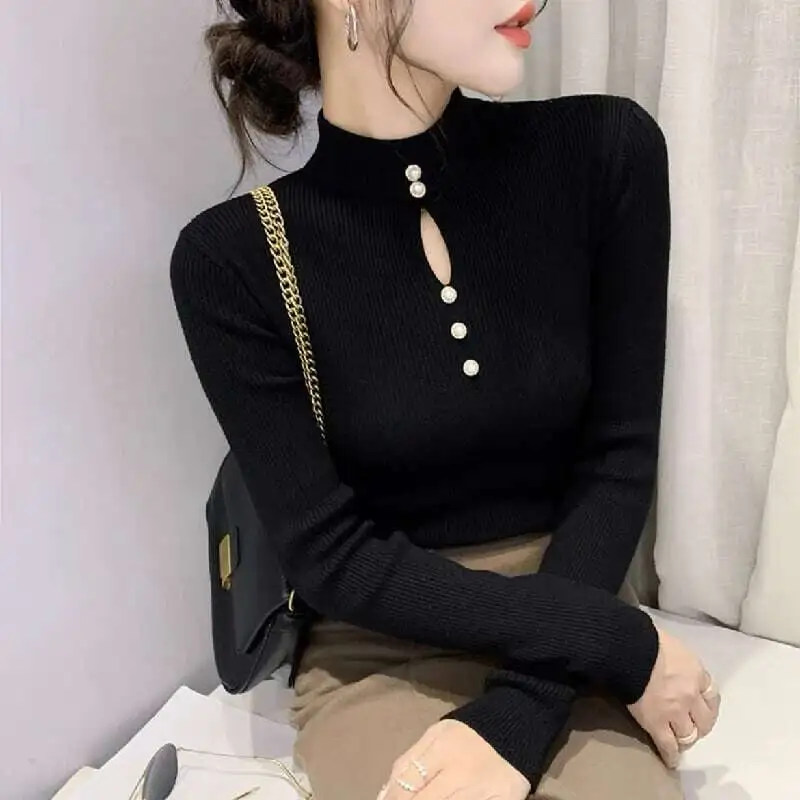 トップス 全3色展開 ニット カットソー 気質満点