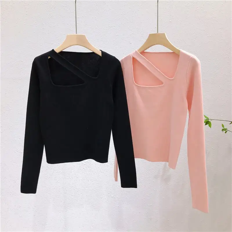 トップス カットソー · セーター 着心地いい セクシー 綺麗め 目を奪われる