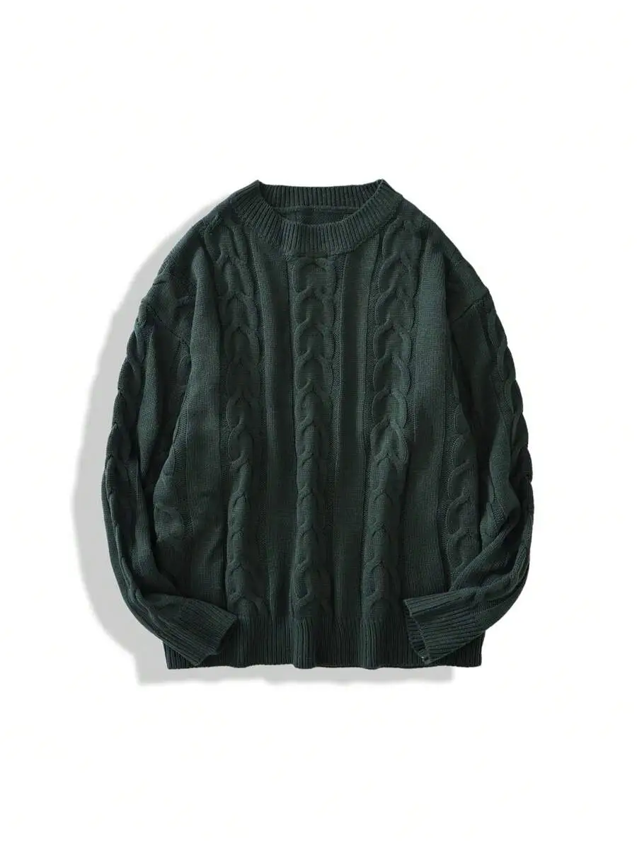 セーター 軽量 暖かい ケーブル編み