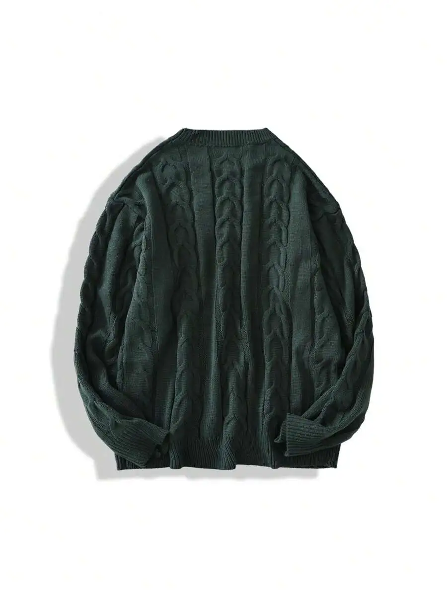 セーター 軽量 暖かい ケーブル編み