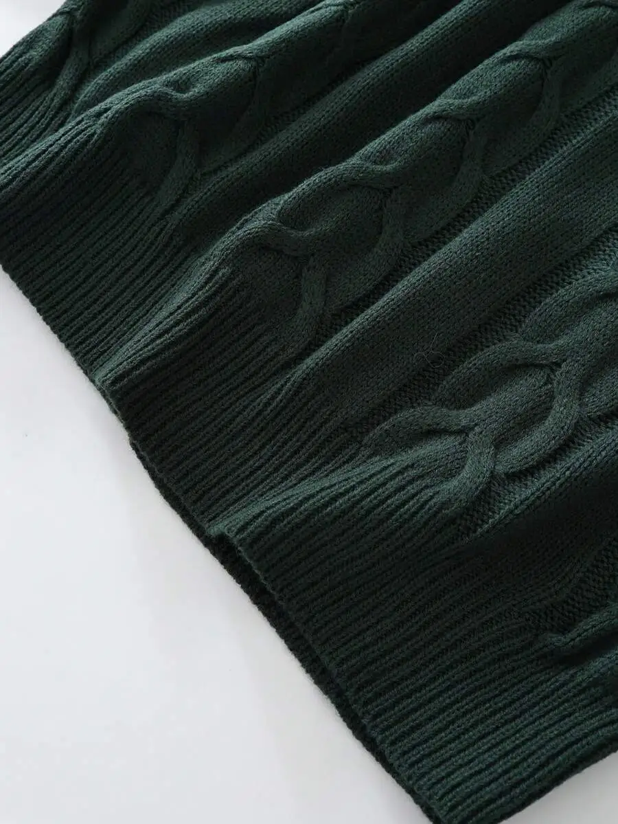 セーター 軽量 暖かい ケーブル編み