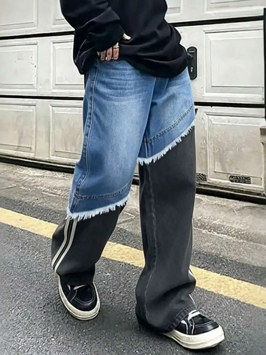 ストレート カジュアル 合わせやすい ジーンズ