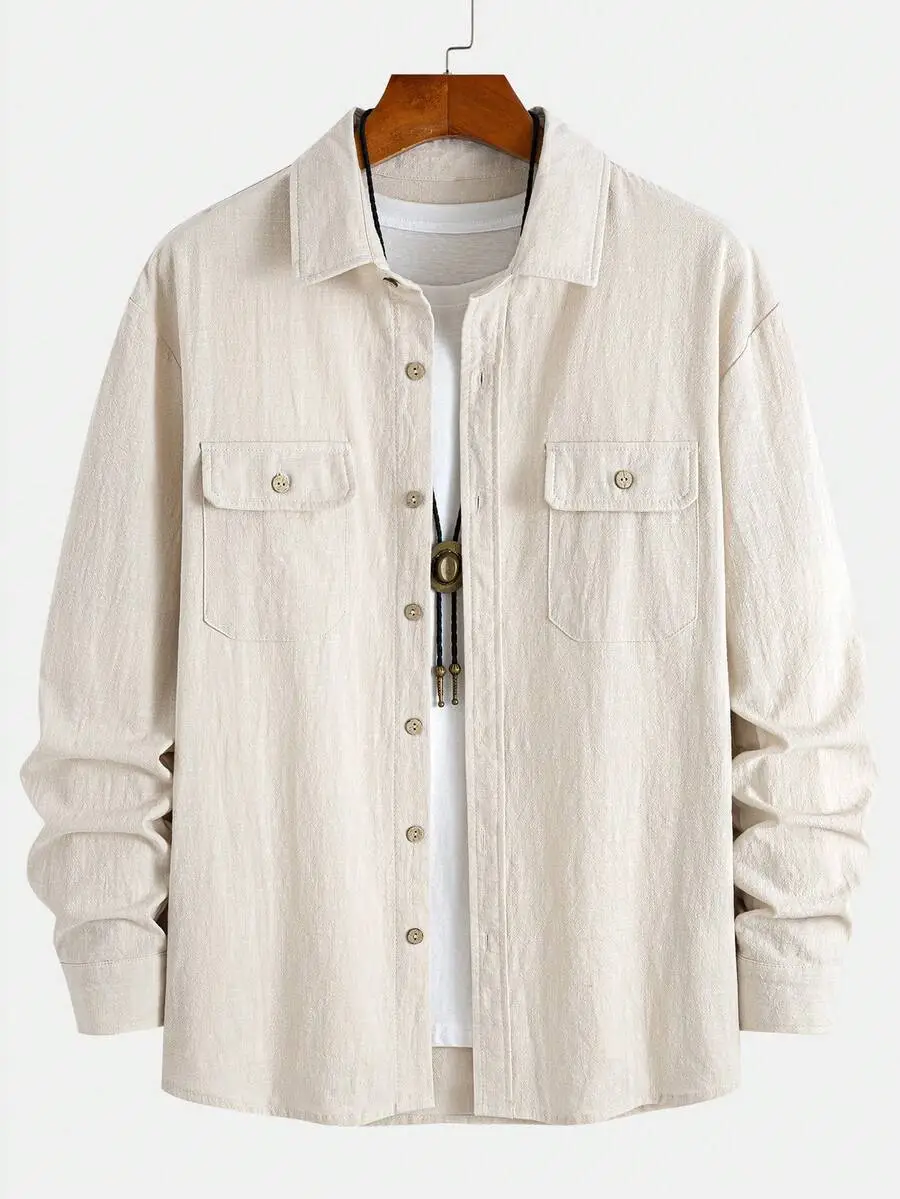 長袖 トップス カジュアル  デイリー 通勤 長袖 シャツ