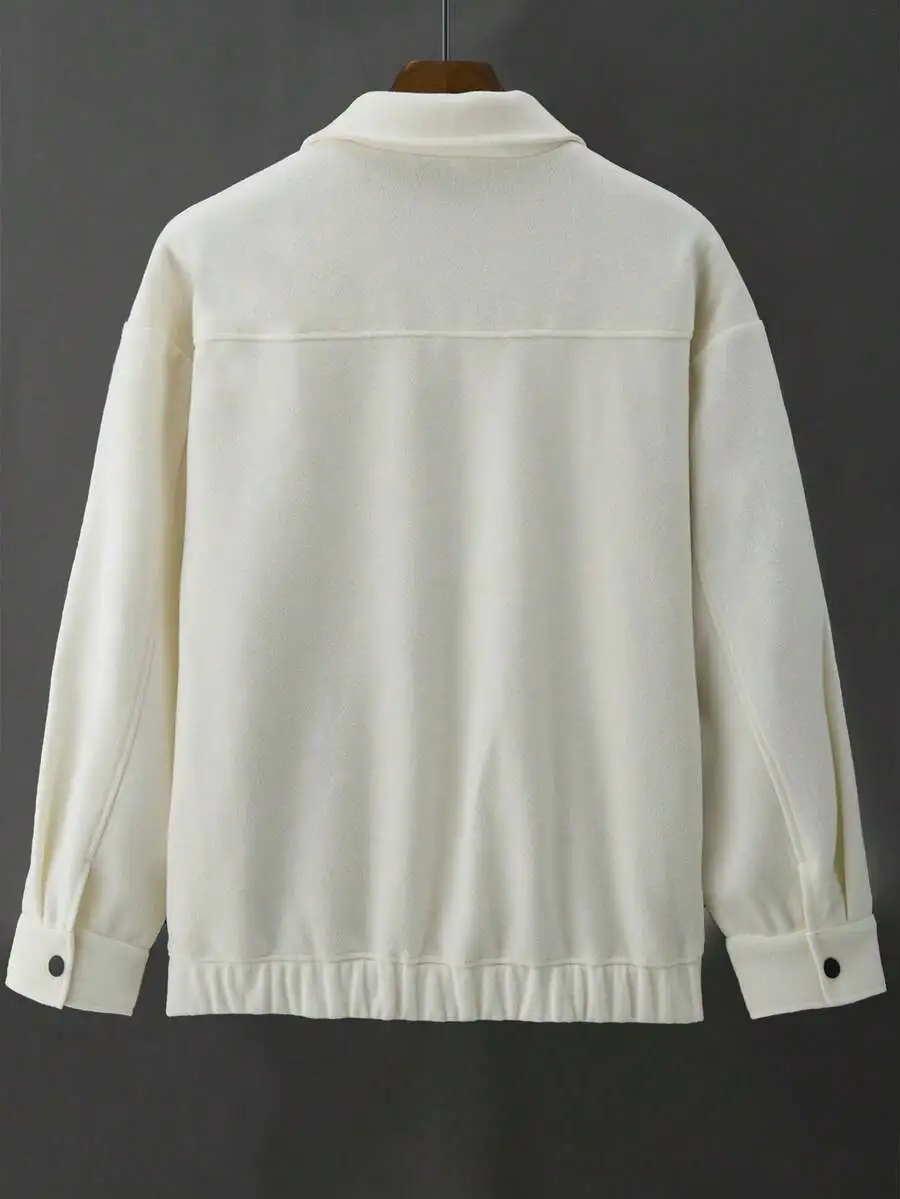 シンプル 合わせやすい カジュアル 長袖 ジャケット