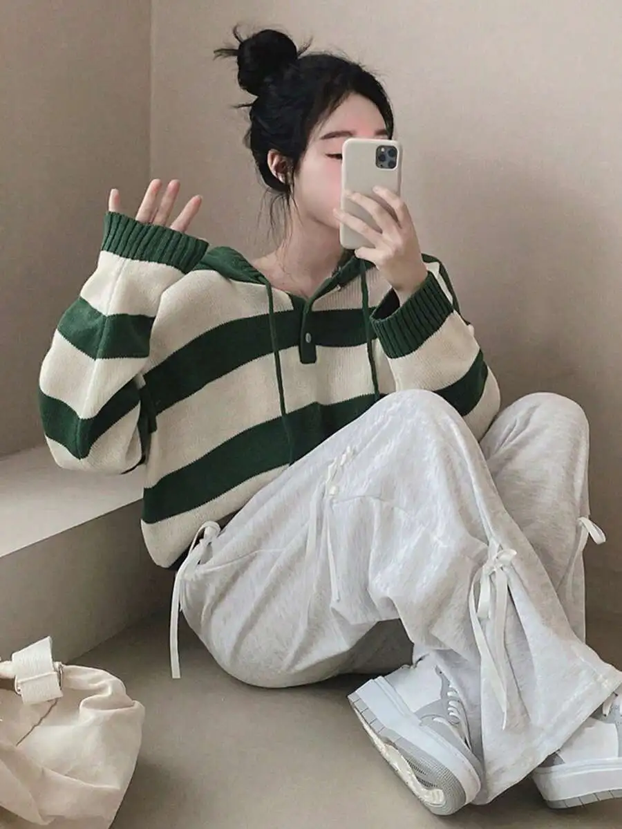 新作 可愛い ロングスリーブ フーディーセーター