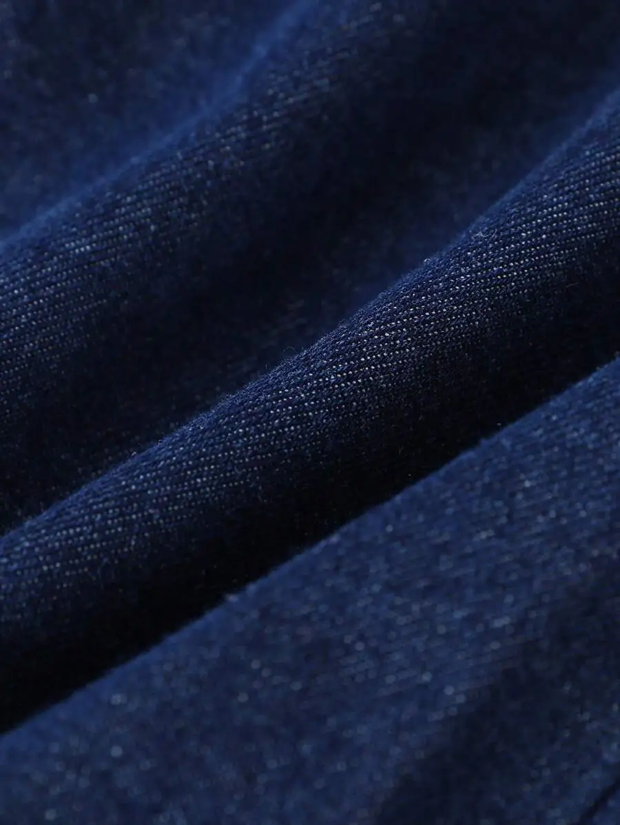 ファッション フェイクパール リボン デニム フレアジーンズ