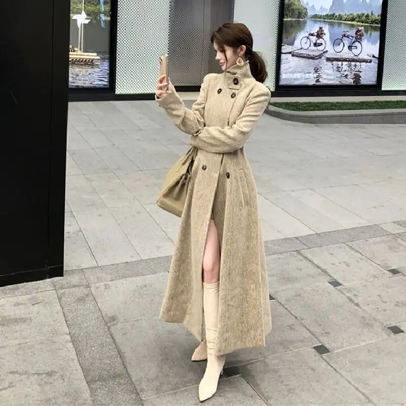 アウター ロングコート オフィスカジュアル ファッション お出かけコーデ