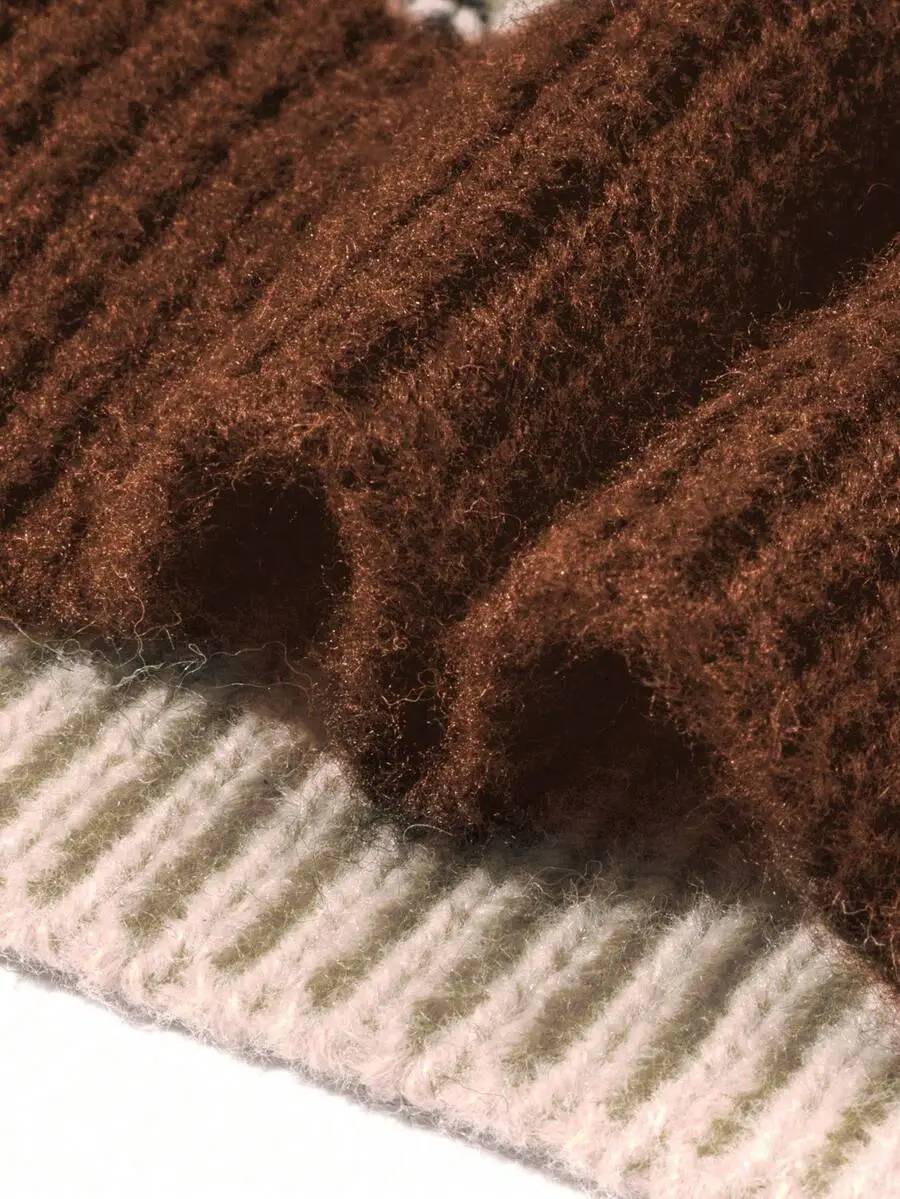 ルーズ ニット セーター ストリートウェア 長袖 トップス