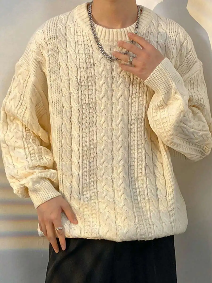 ファッショナブル オーバーサイズ ルーズフィット セーター