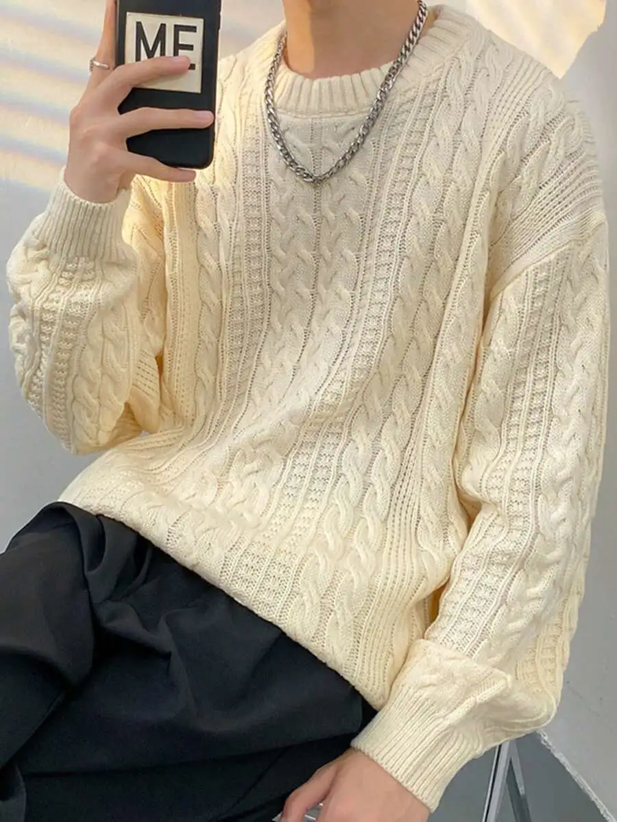ファッショナブル オーバーサイズ ルーズフィット セーター