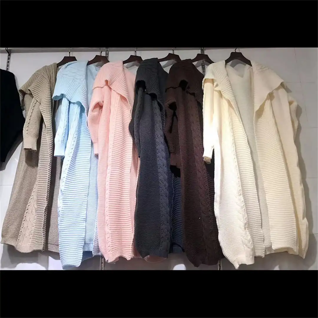 6colors 大人ゆるめ デザイナーズ オーバーサイズシルエット ミディアムカーディガン