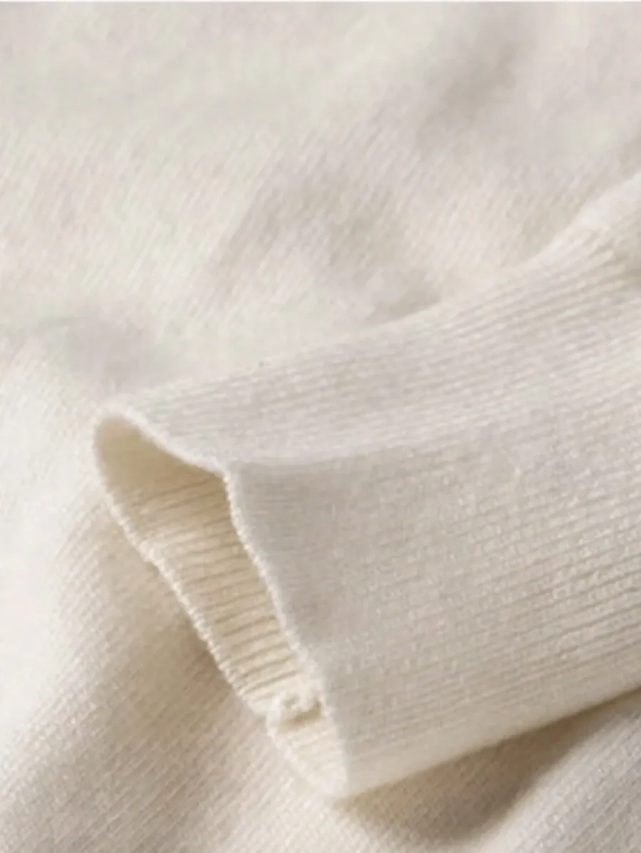 カジュアル 無地 タートルネック セーター 長袖 トップス