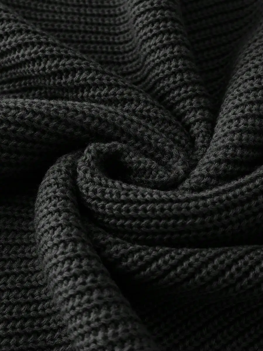 長袖 クルーネック セーター カジュアル デイリーウェア