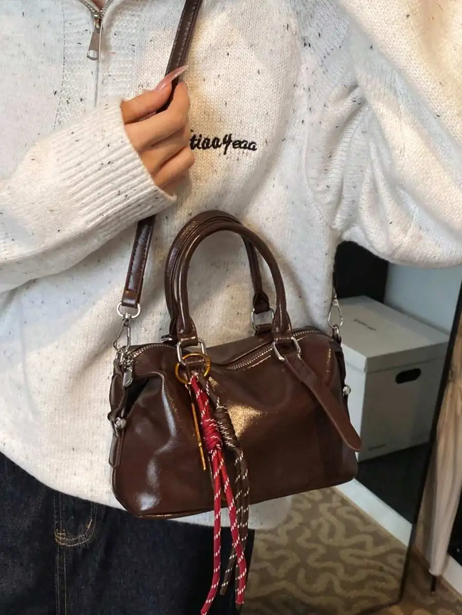 高級ハンドバッグ ファッション レトロ デイリー トートバッグ