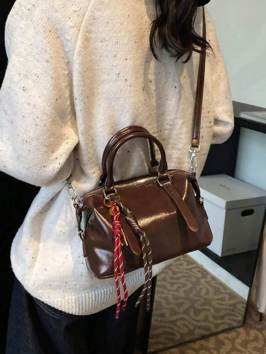 高級ハンドバッグ ファッション レトロ デイリー トートバッグ