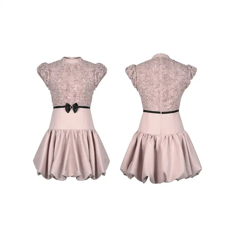 ワンピース スウィート パフスリーブ