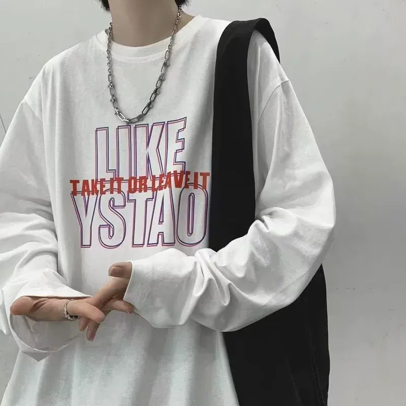 着回し力抜群 ルーズ トレンド 合わせやすい アルファベット 半袖 Tシャツ