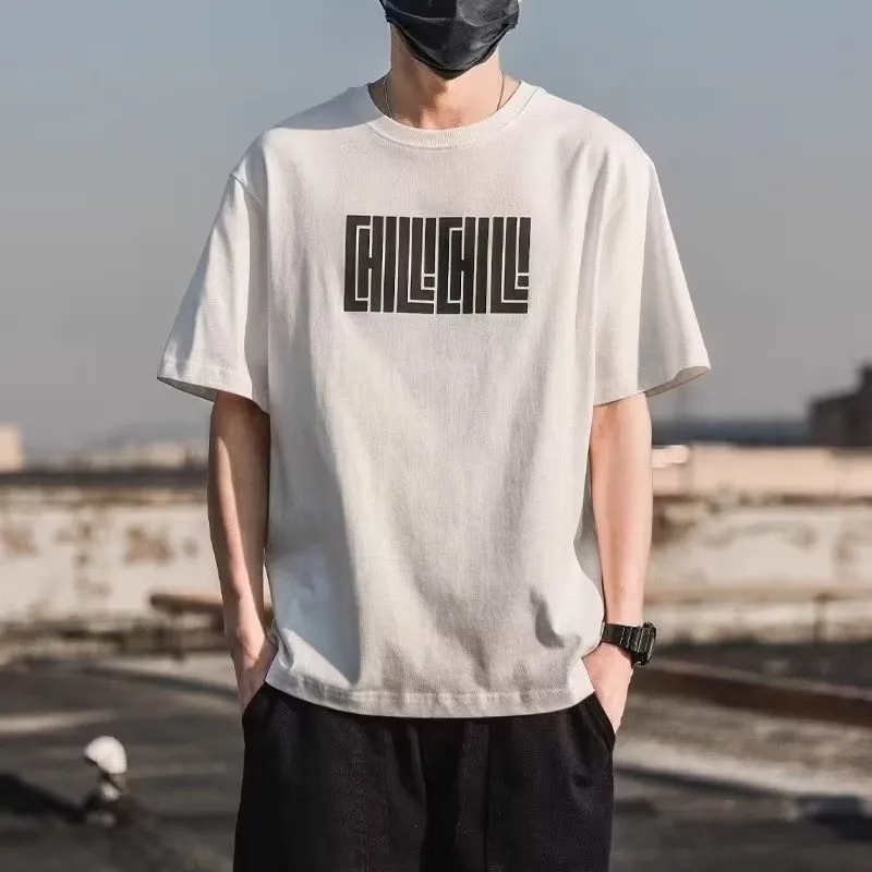 よく売れる カジュアル 合わせやすい ラウンドネック ルーズ カジュアル 半袖Tシャツ